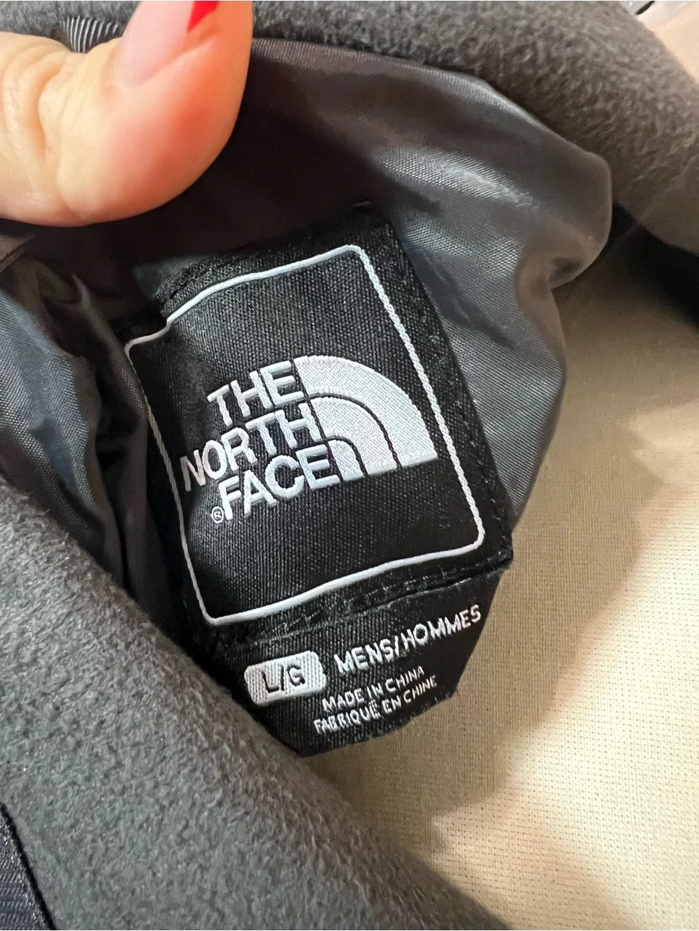 The North Face Men’s Hyvent Teal Blue and Black Rain Jacket size L